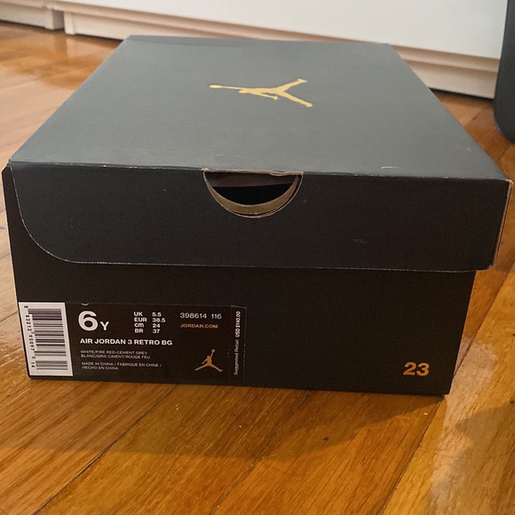 Air Jordan Retro 3 Gs - Picture 7 of 8